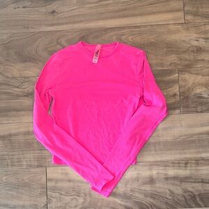 Skims pink Long Sleeve Shirt
